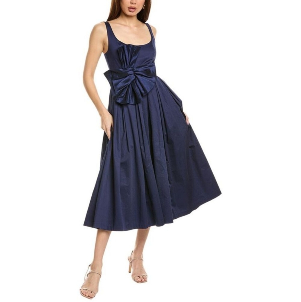 Hutch Womens  Paige Midi Dress, Blue
